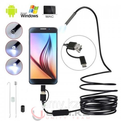 Эндоскоп Android and PC Endoscope 2м