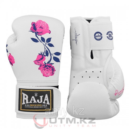 Боксерские перчатки Raja Boxing оригинал Натуральная кожа 14 Oz