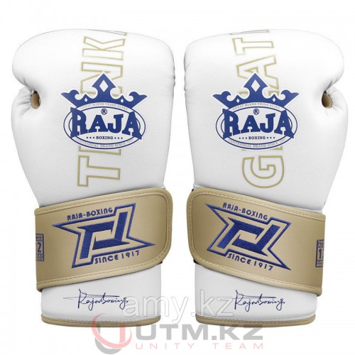 Боксерские перчатки Raja Boxing оригинал Натуральная кожа 14 Oz