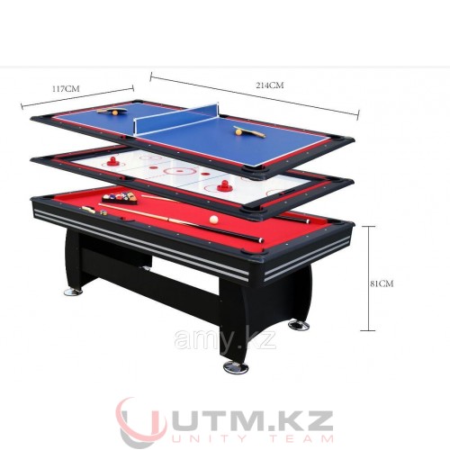 Игровой стол 3в1  Revolver 3in1 Multi Games Table