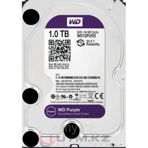 Жесткий диск Western Digital WD10PURX