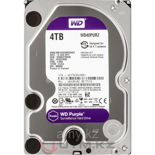 Жесткий диск Western Digital WD40PURX