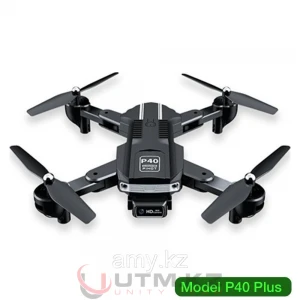КВАДРОКОПТЕР PIHOT P40 PLUS  ДВОЙНОЙ ОБЪЕКТИВ 4K HD+ ОБЪЕКТИВ ESC DRONE ЧЕРНЫЙ