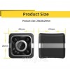 CS01 Инфракрасная камера ночного видения 1080p Sports DV Video Recorder Черный / желтый