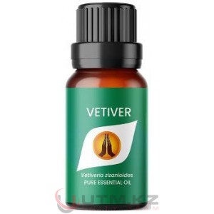 Ветивер(Vetiveria zizanioide), эфирное масло  100% натуральное чистое, 10 мл